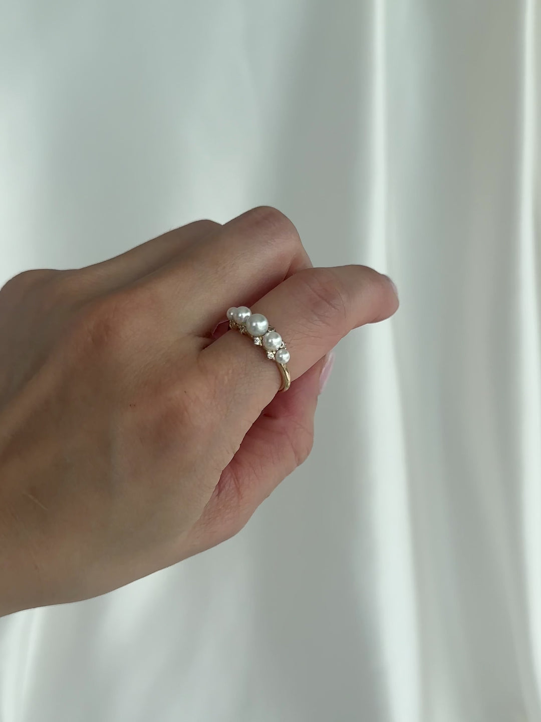 Elisajewels Mia Pearl Ring