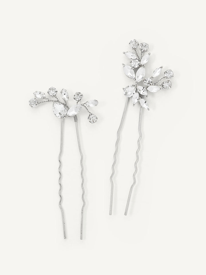 Elisajewels Hudson Bridal Hair Pins (Set of 2)