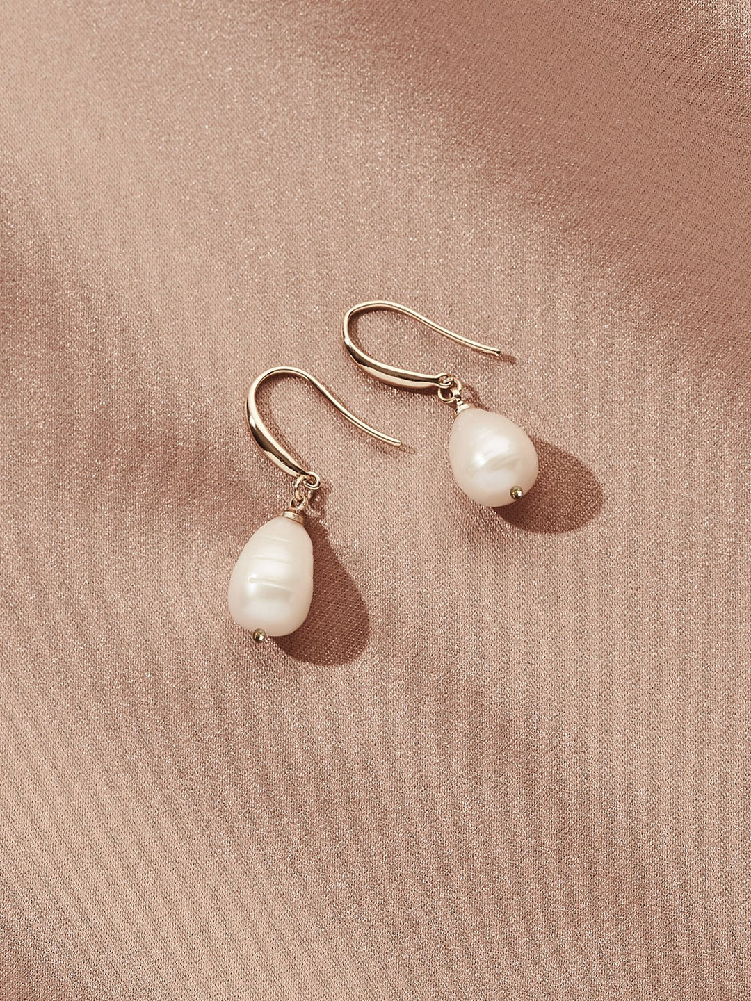Elisajewels Prado Freshwater Pearl Drop Earrings