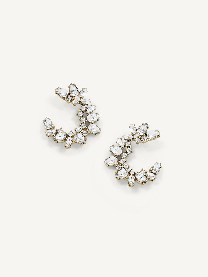 Elisajewels Lupe Crescent Studs