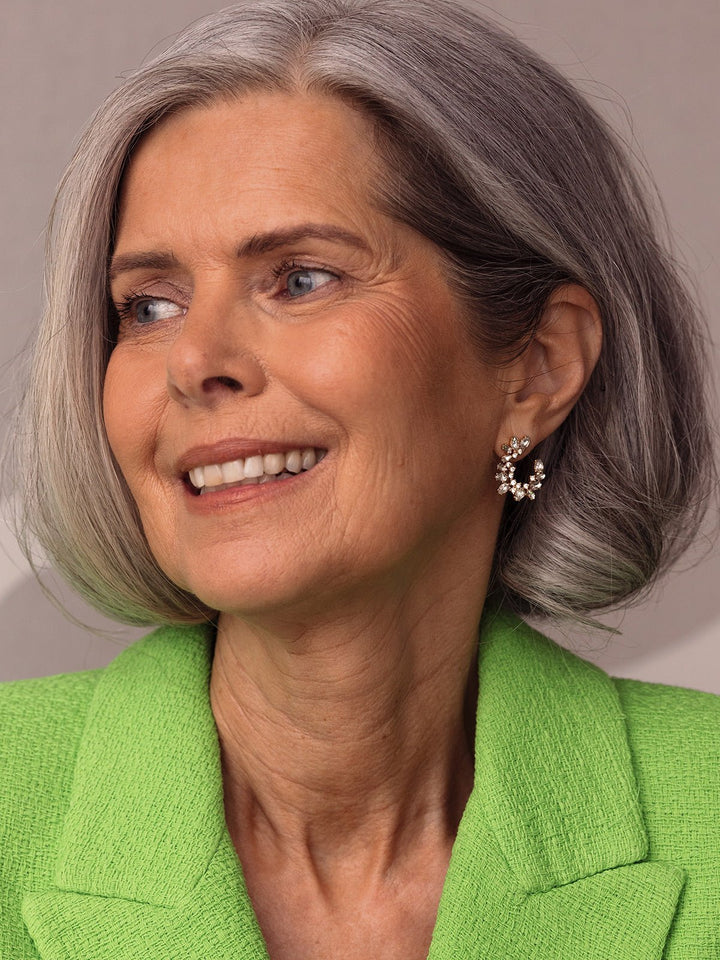 Elisajewels Lupe Crescent Studs