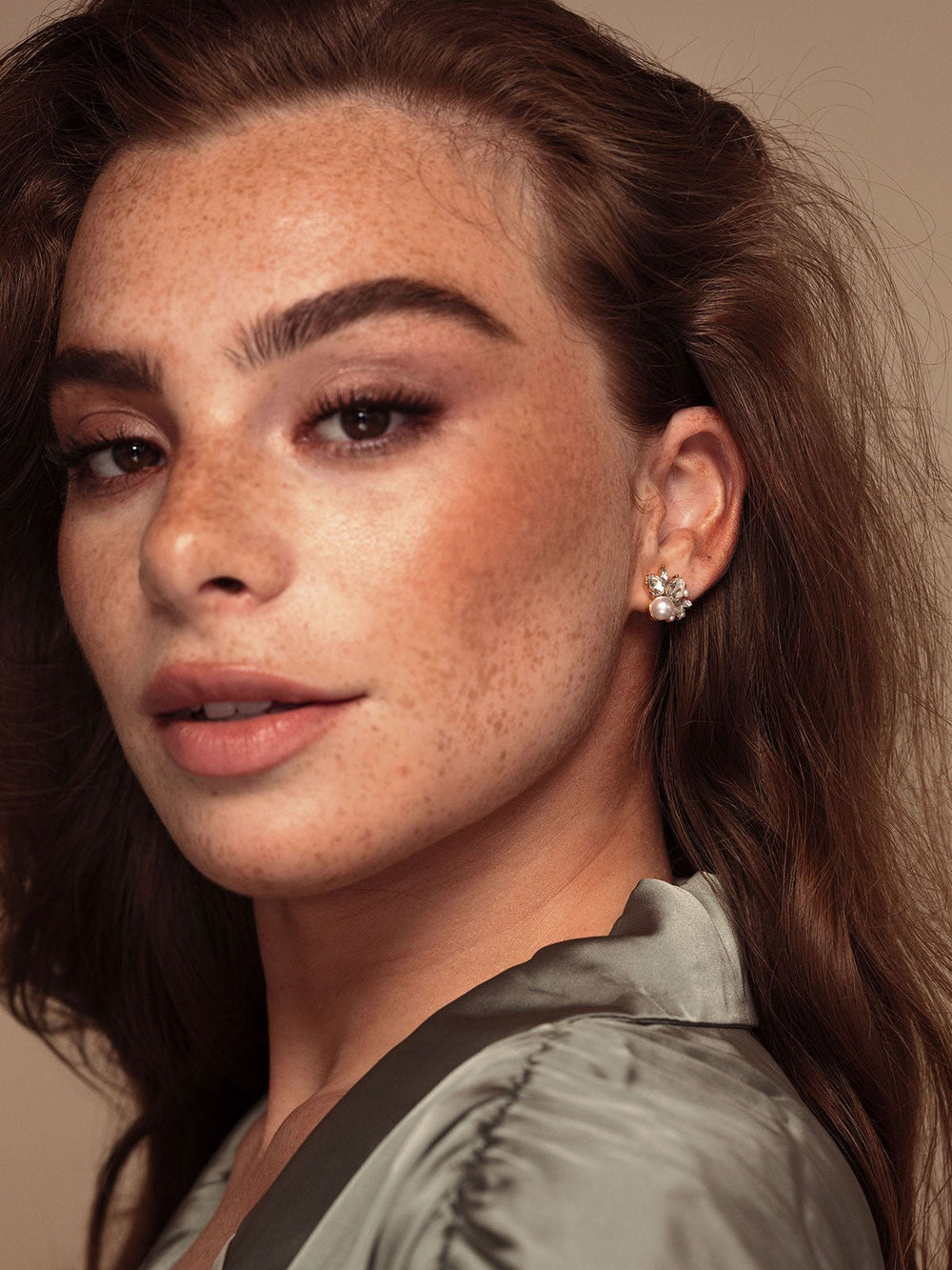 Elisajewels Mini Bordeaux Studs