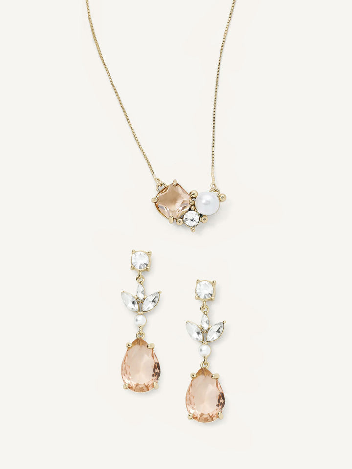 Elisajewels Juliette Blush Jewelry Set
