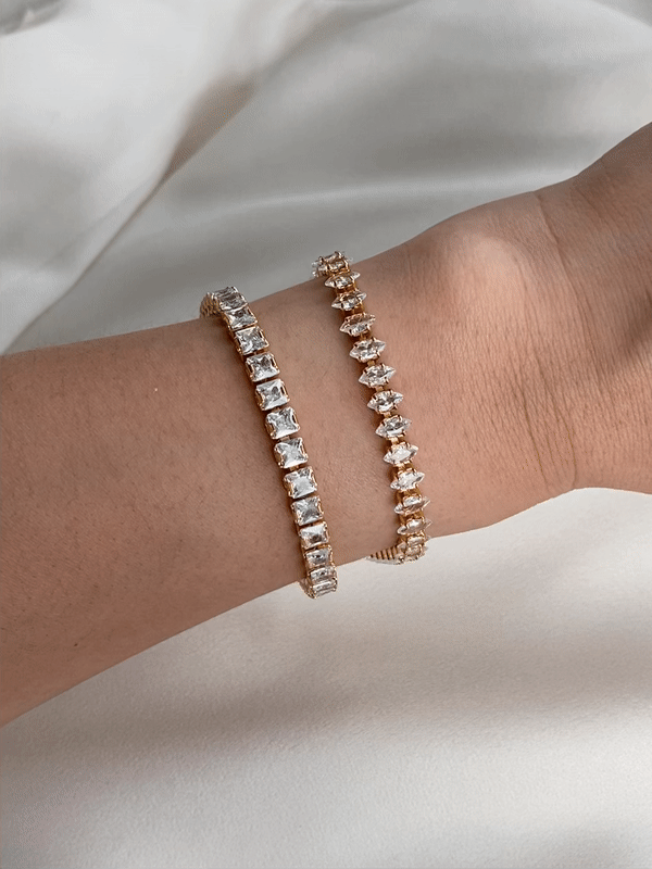 Elisajewels Pippa Tennis Bracelet Set