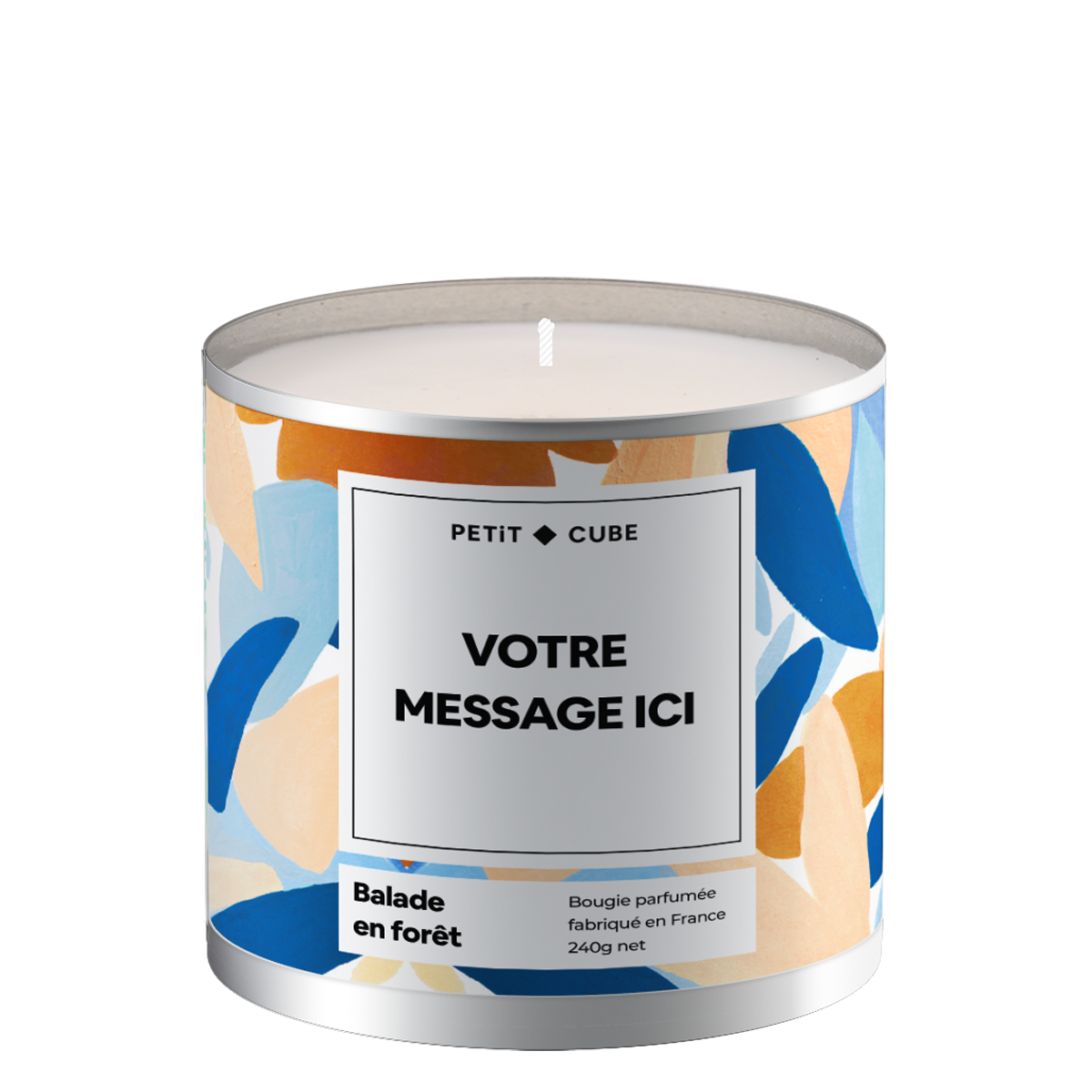 Bougie personnalisée
